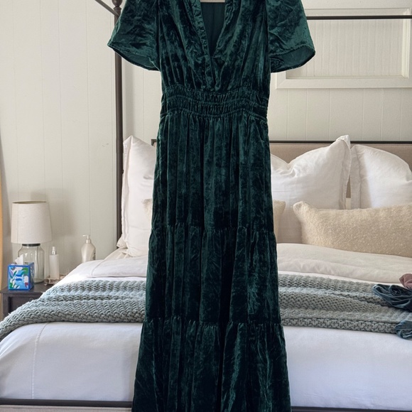 Somerset Velvet Maxi Dress - Picture 1 of 7
